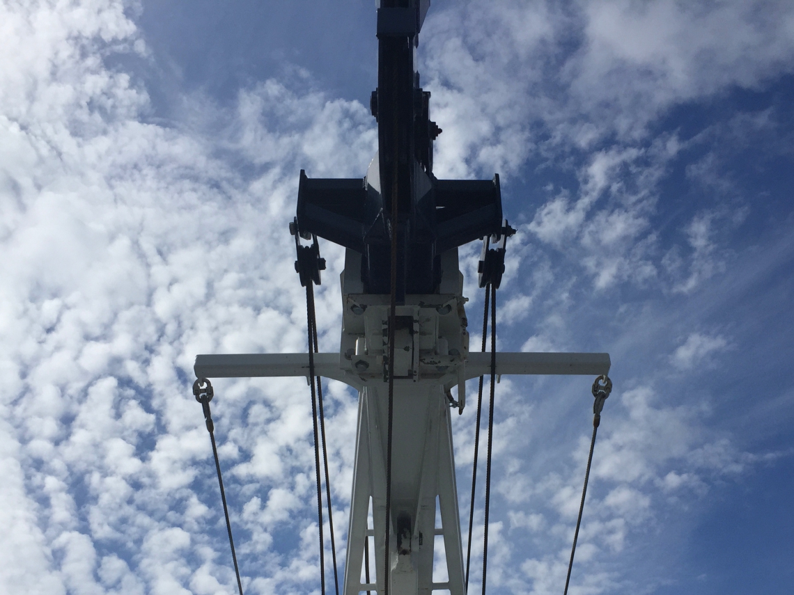 Mast of rig